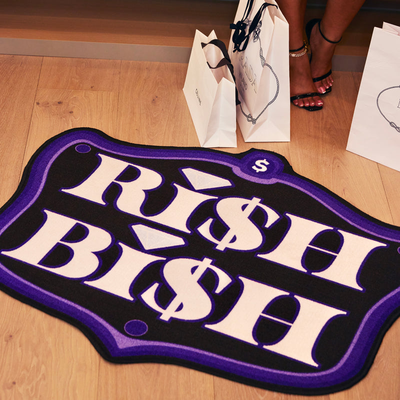 Ri$h Bi$h Rug - Limited Edition