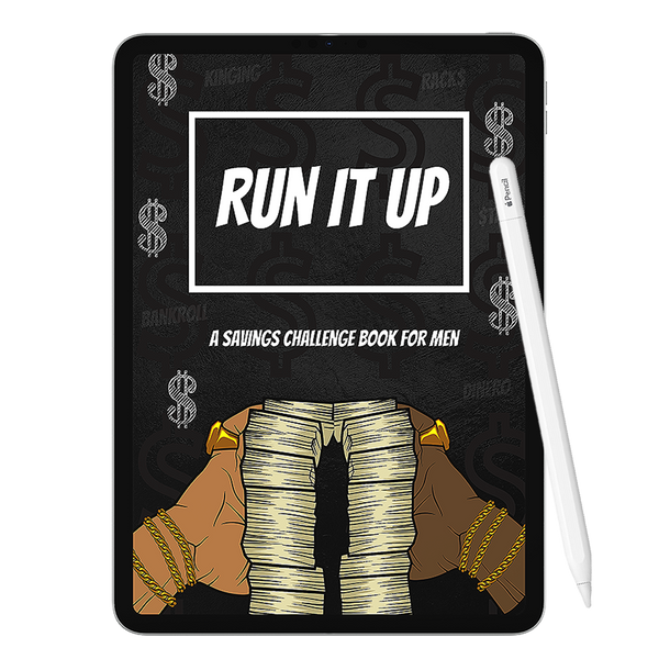 Run It up Men's Digital Savings Book