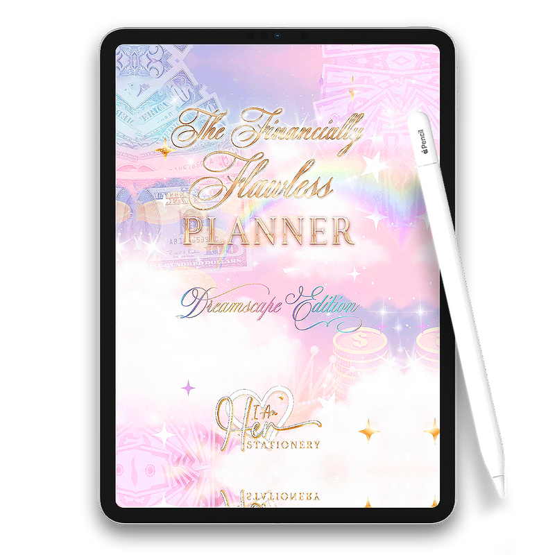 Dreamscape Financially Flawless Digital Planner