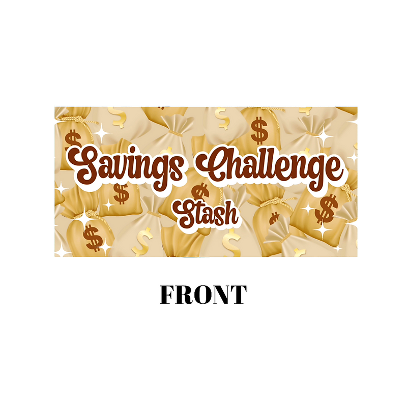 Savings Challenge Envelopes - Tan